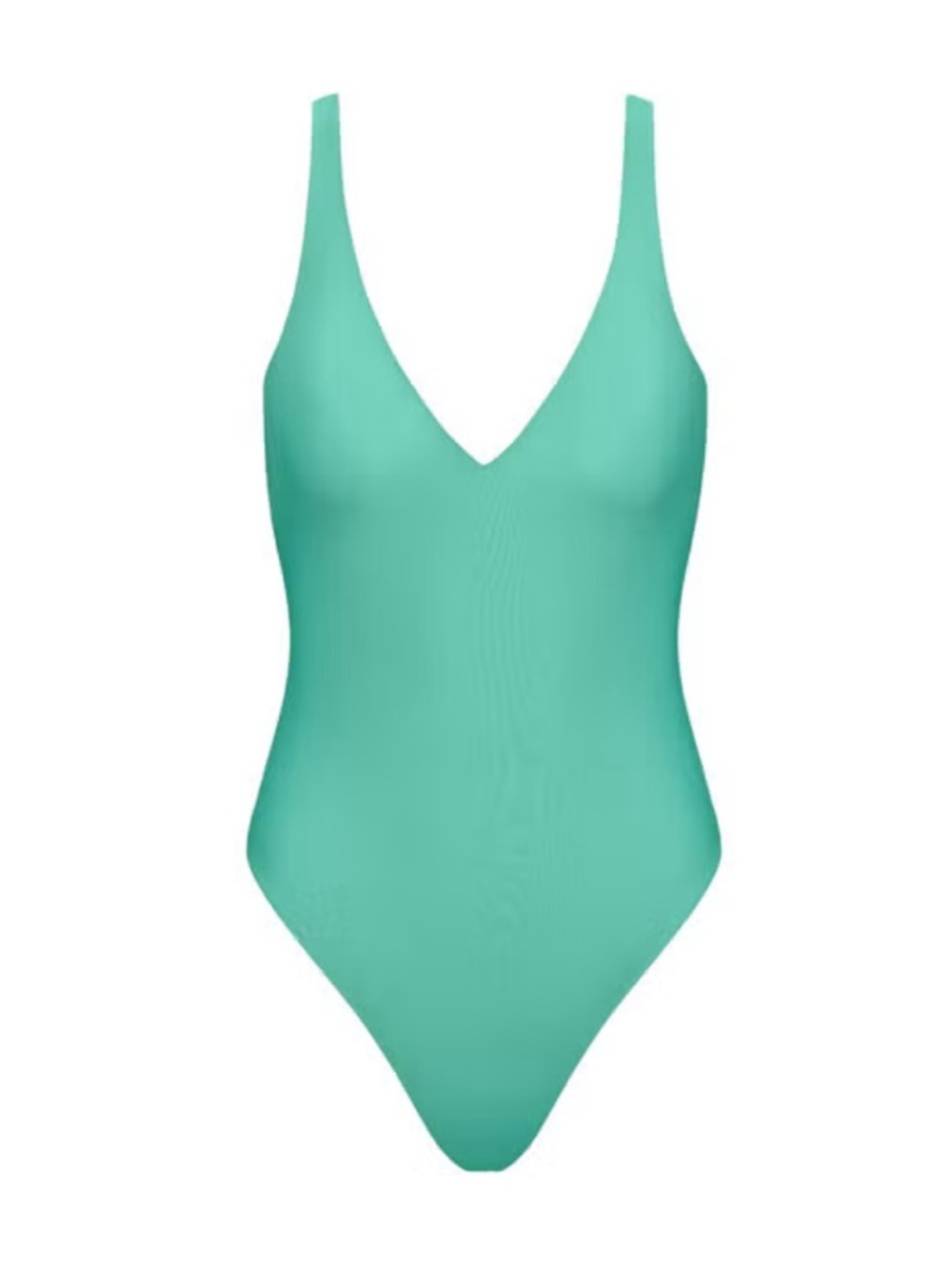 Cuup The Plunge One Piece Swim Swimsuit Tide Green Bathing Suit Poolside Resort